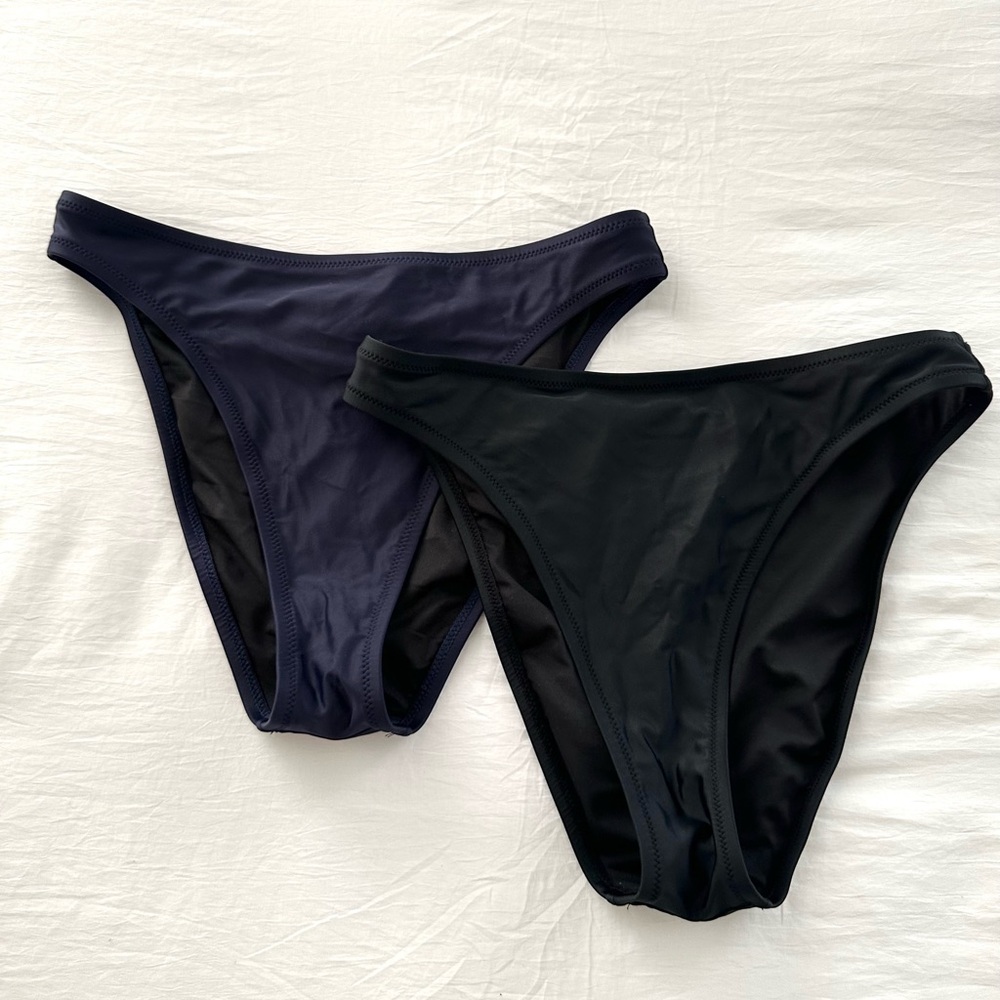 J.Crew High Rise Cheeky Bikini Bottoms Set